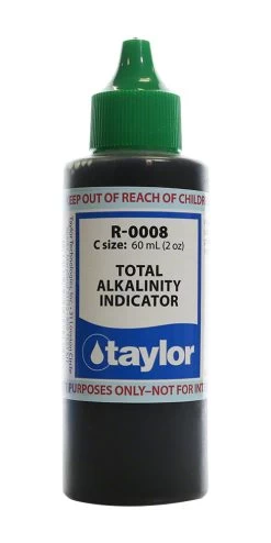 Taylor Total Alkalinity #8 - 2 Oz. (60 ML) Dropper Bottle - R-0008-C