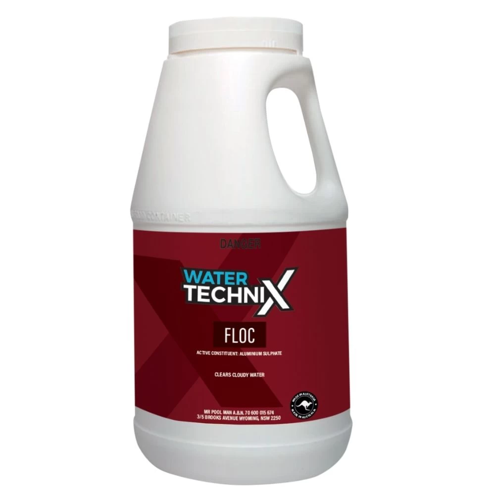 Water TechniX Floc 1Kg - Pool Chemical 1 Water TechniX Floc 1Kg - Pool Chemical