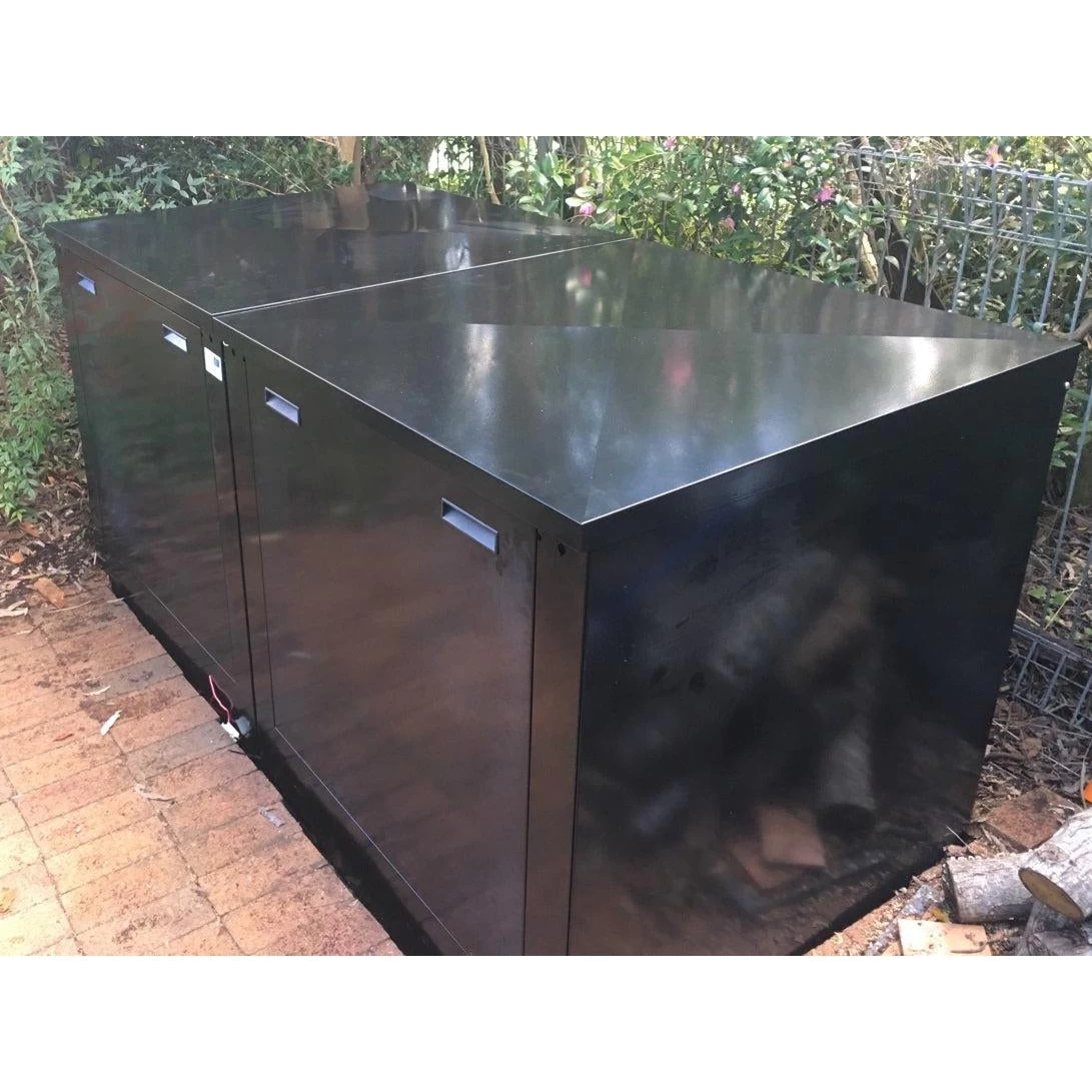 Acoustic Box Pump & Filter Enclosure (Backless) - 2218mm Wide 2 Acoustic Box Pump & Filter Enclosure (Backless) - 2218mm Wide - Image 2