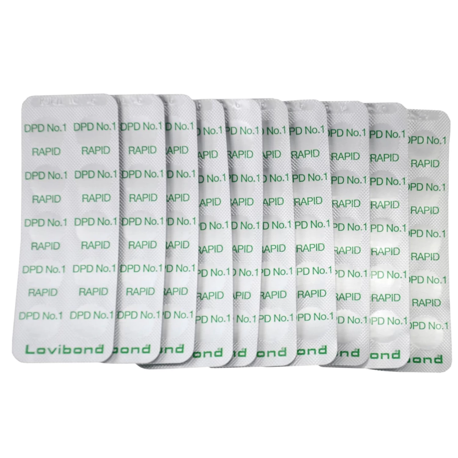 Universal Test Tablets DPD1 - 100 Pack - 10 X 10 Tablet Pool Strips 1 Universal Test Tablets DPD1 - 100 Pack - 10 X 10 Tablet Pool Strips