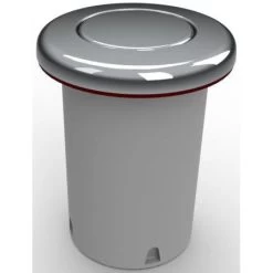 Edgetec Spa Button Air Switch - Chrome