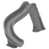 S.R. Smith Turbo Twister Pool Slide Grey Left Curve