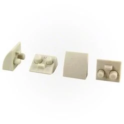 Hayward Poolvac XL Ultra Pod Shoes Ceramic 4 Pack