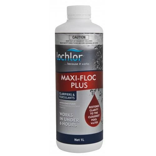 Lo-Chlor Maxi Floc Plus 1L Flocculant - Pool Chemical 1 Lo-Chlor Maxi Floc Plus 1L Flocculant - Pool Chemical