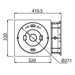 Paramount SP5000 Skimmer Box -Swimming Pool Supplies Paramount SP5000 Skimmer Box Paramount 4