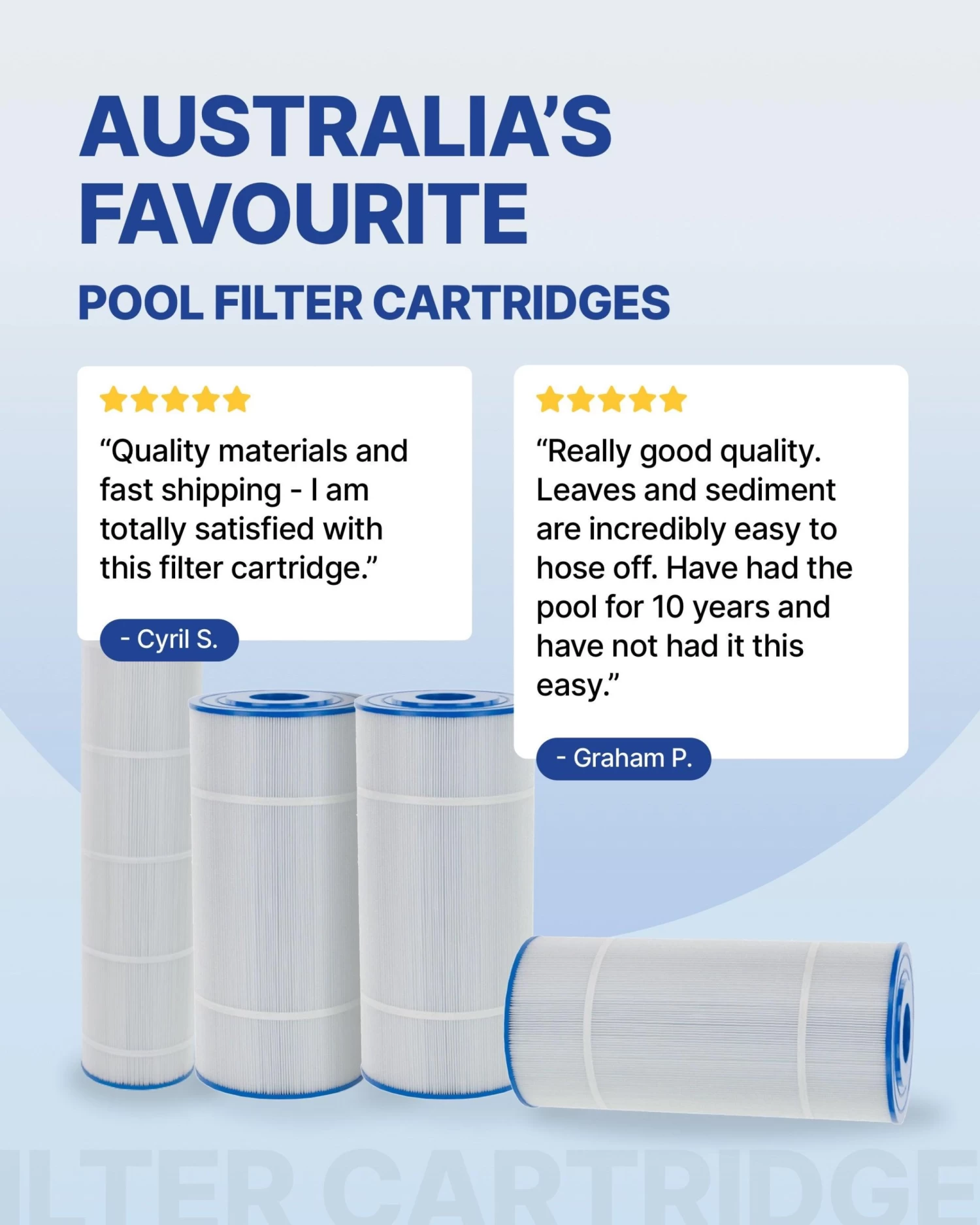 Poolrite CL80 / CL100 Pool Filter Cartridge - Water TechniX Element 7 Poolrite CL80 / CL100 Pool Filter Cartridge - Water TechniX Element - Image 7