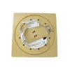 Poolrite Deck Lid Beige Square Dress Ring & Key