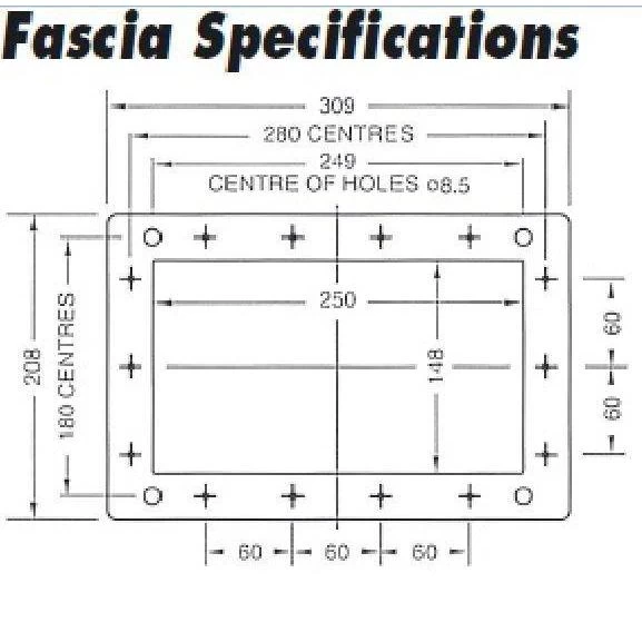 Poolrite Skimmer Box S2500 - Concrete Pools, White Square Ring, Non Port 3 Poolrite Skimmer Box S2500 - Concrete Pools, White Square Ring, Non Port - Image 3