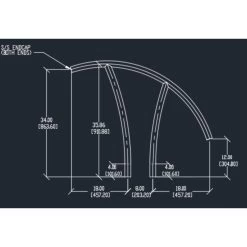 S.R. Smith Artisan Hand Rail Single Flanged 5 S.R. Smith Artisan Hand Rail Single Flanged -Swimming Pool Supplies S R Smith Artisan Hand Rail Single Flanged S R Smith 3