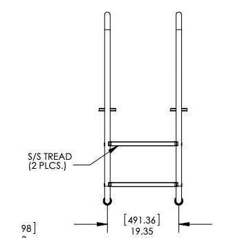 S.R. Smith Ladder Standard 3 Step 2 S.R. Smith Ladder Standard 3 Step - Image 2