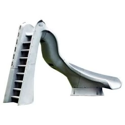 S.R. Smith Turbo Twister Pool Slide Grey Right Curve