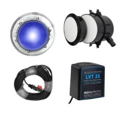 Spa Electrics Quantum WN Kit Blue LED Light + Transformer + 20m Cable