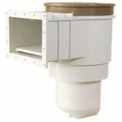 Waterco Nally Skimmer Box S75 Fiberglass Version Square Beige Lid - 29257