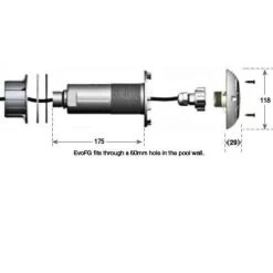 Aquaquip LED Evo FG Flush Mounted Light Multi Colour Dual Kit 30m- Vinyl & Fiberglass -Swimming Pool Supplies Untitleddesign 2023 04 20T111527.436