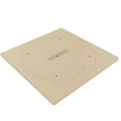 Poolrite InnoSkim Lockable Deck Lid Round Beige Square Dress Ring