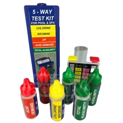 Water TechniX Pool & Spa Test Kit - 5 In 1 19 Water TechniX Pool & Spa Test Kit - 5 In 1 -Swimming Pool Supplies Water TechniX Pool Spa Test Kit 5 in 1 Water TechniX 8