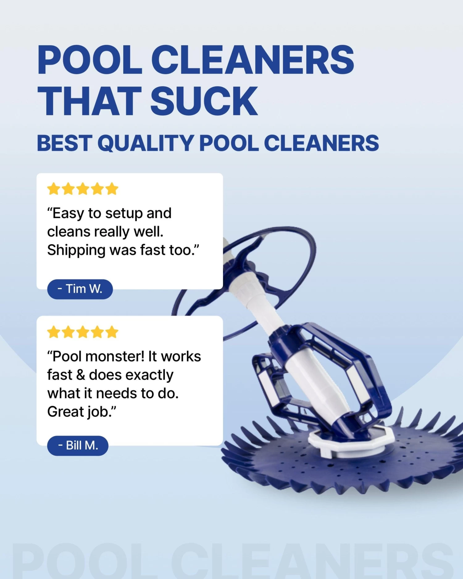 Water TechniX Rapid Automatic Pool Cleaner W/ 10m Hose 8 Water TechniX Rapid Automatic Pool Cleaner W/ 10m Hose - Image 8