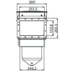 Waterco Nally Skimmer Box S75 6 Waterco Nally Skimmer Box S75 -Swimming Pool Supplies Waterco Nally Skimmer Box S75 Waterco 3