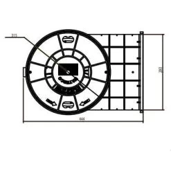 Waterco Nally Skimmer Box S75 7 Waterco Nally Skimmer Box S75 -Swimming Pool Supplies Waterco Nally Skimmer Box S75 Waterco 4
