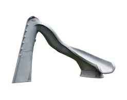 S.R. Smith Turbo Twister Pool Slide Grey Right Curve -Swimming Pool Supplies turbotwister pool slide gray granite 923x730 1